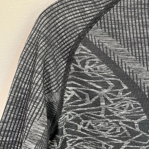 Lululemon Rest Less Pullover Gray Heathered Black Seamless Long Sleeve M/L - Picture 7 of 15